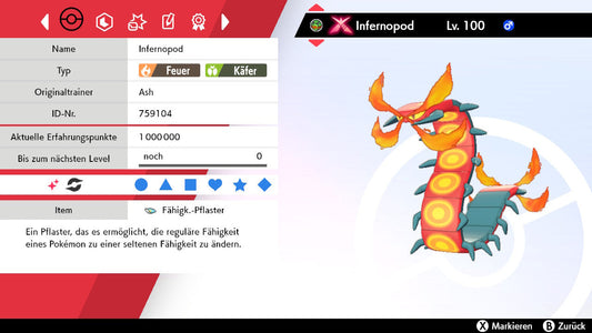 #851 Infernopod Gigantamax SnS