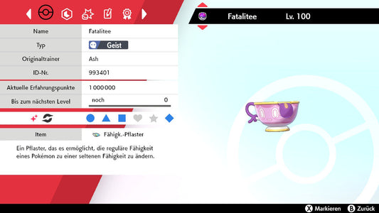 #854 Forme originale Fatalitee SnS