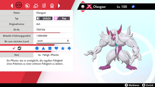 #861 Olangaar Gigantamax SnS