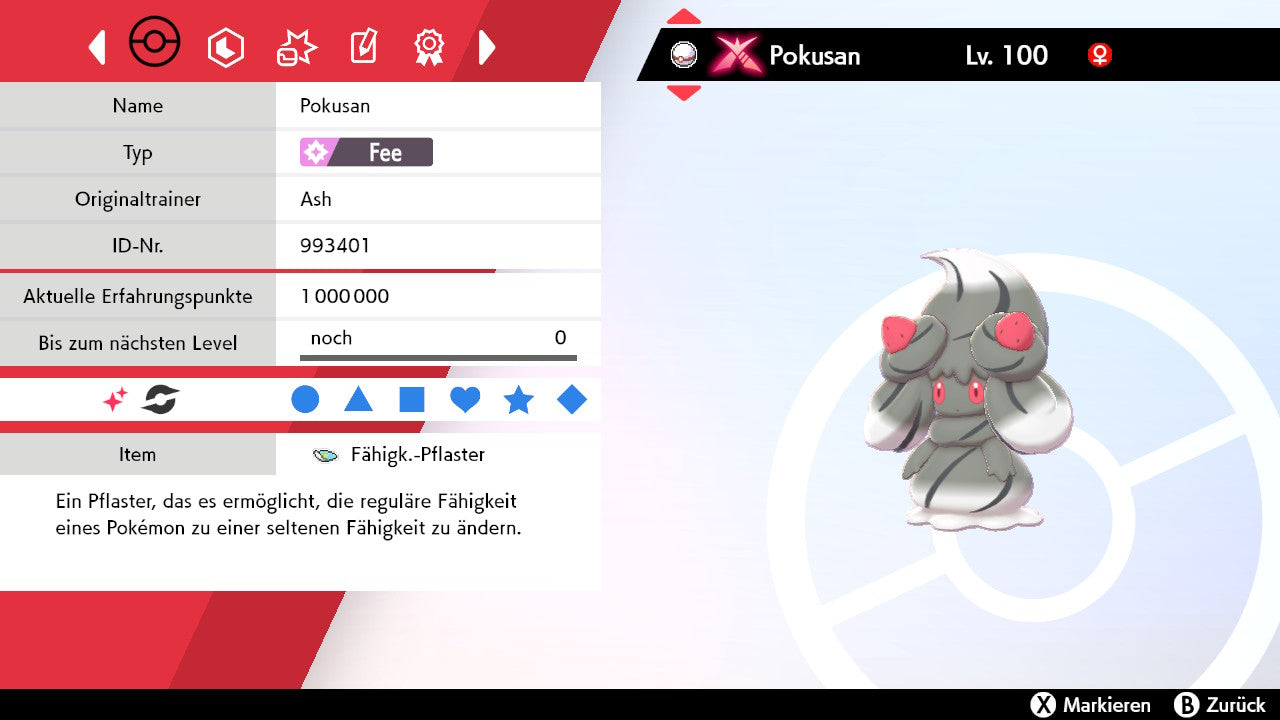 #869 Pokusan Ruby Crème Gigantamax SnS