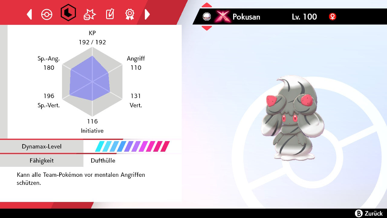 #869 Pokusan Ruby Crème Gigantamax SnS