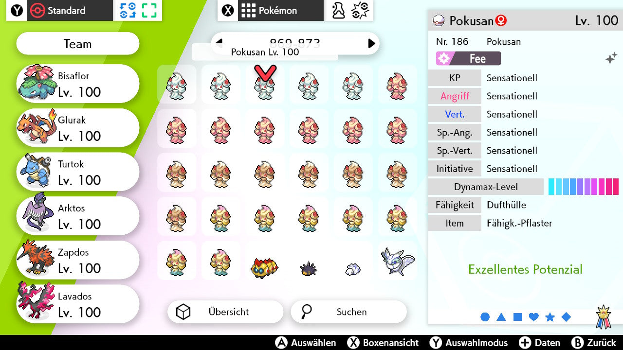 #869 Pokusan Salt Cream Gigadynamax SnS
