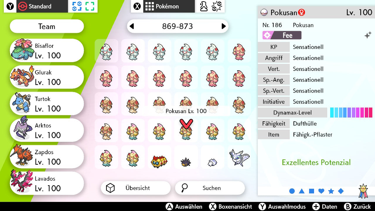 #869 Pokusan Trio-Mix Gigadynamax SnS