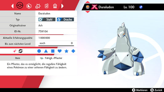 #884 Duraludon Gigadynamax SnS