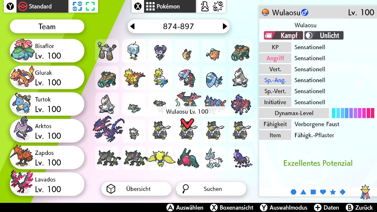 #892 Wulaosu Fokussierter Stil SnS