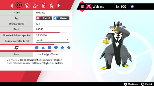 #892 Wulaosu Fließender Stil Gigadynamax SnS