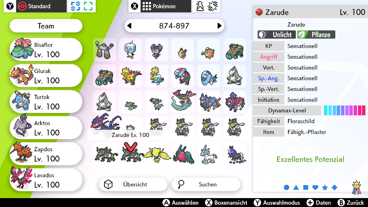 #893 Zarude Papa SnS