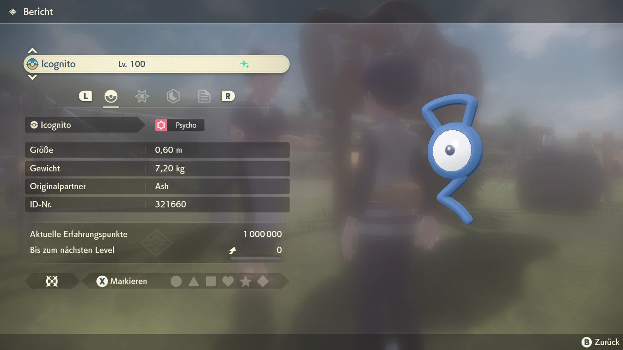 #201 Unown G Elite PLA