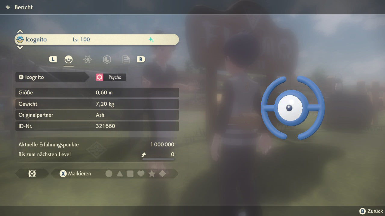#201 Unown H Elite PLA