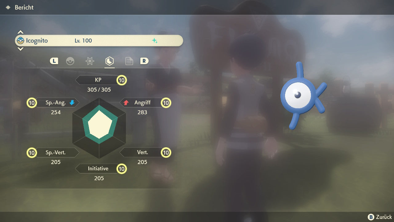 #201 Unown K Elite PLA
