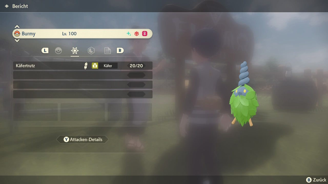 #412 Cape de plante Burmy Elite PLA