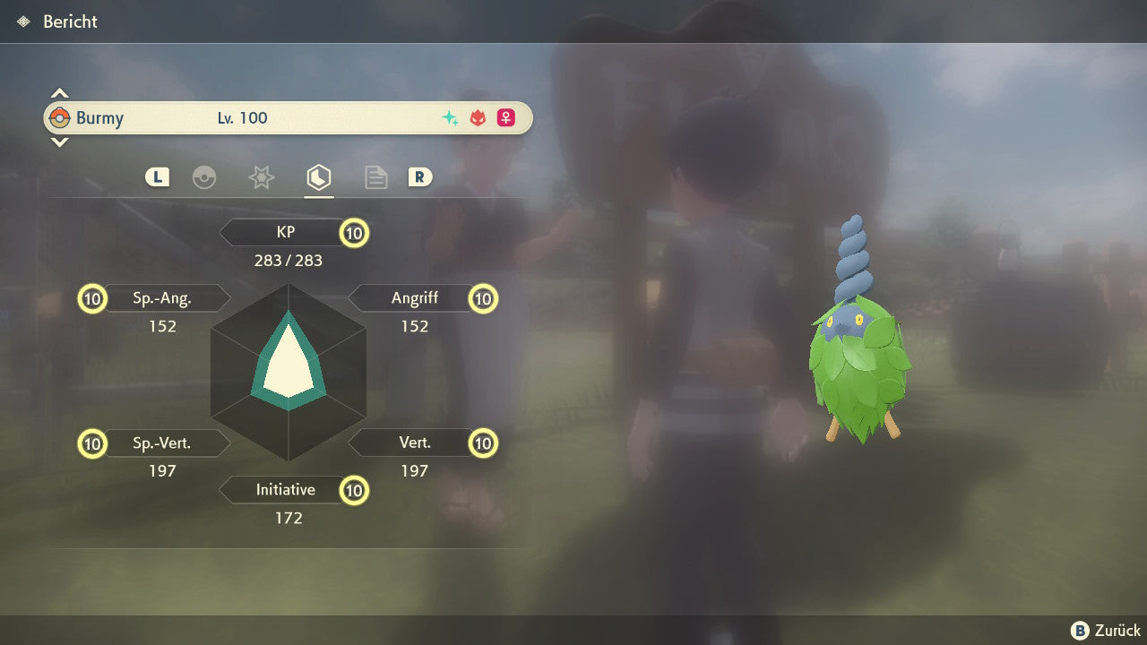 #412 Cape de plante Burmy Elite PLA