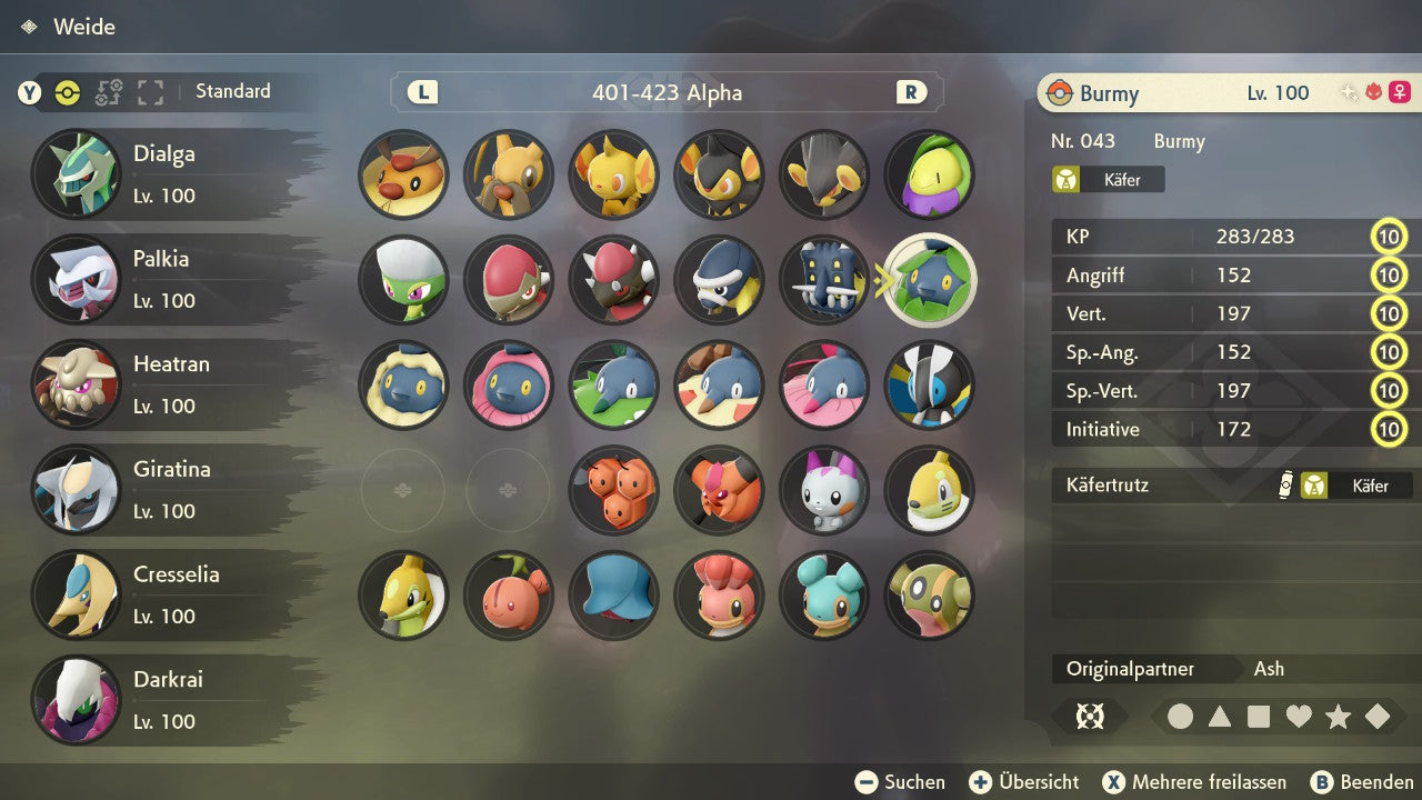 #412 Cape de plante Burmy Elite PLA