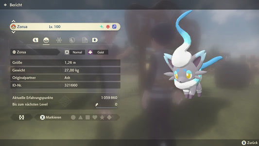 #570 PLA Zorua-Hisui Élite