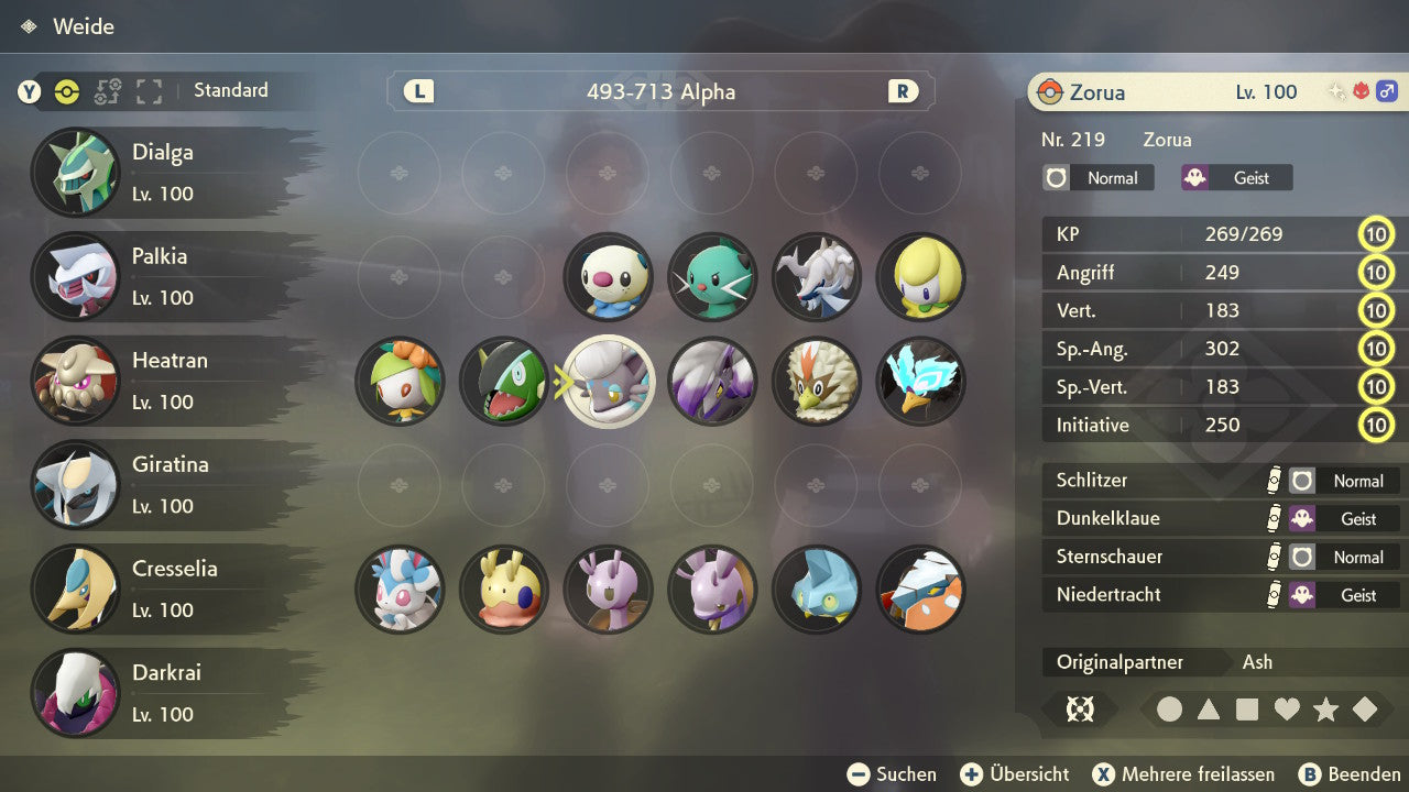 #570 Zorua-Hisui Elite PLA