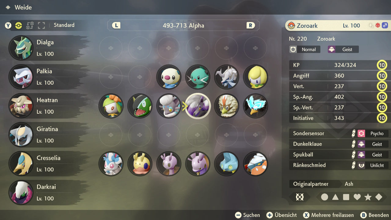 #571 Zoroark-Hisui Elite PLA