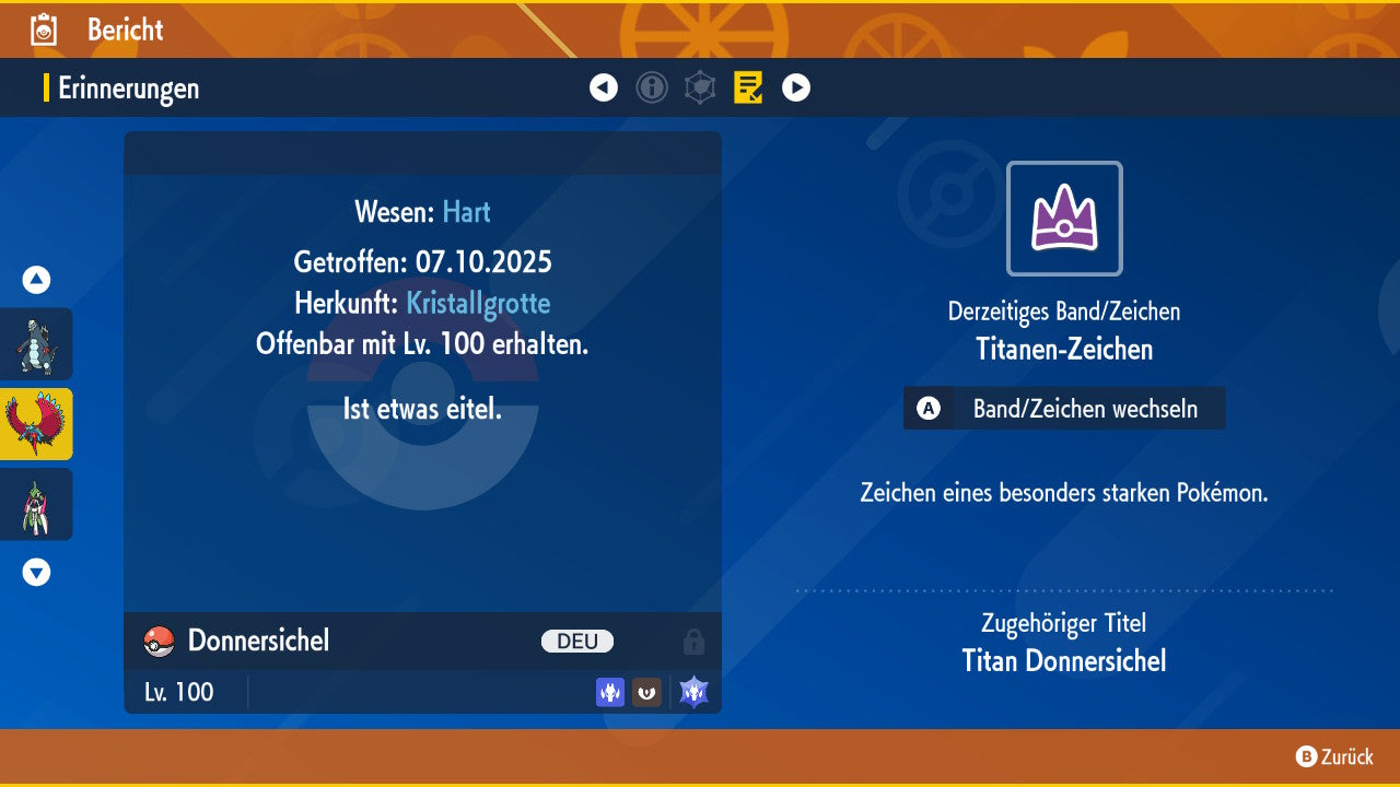 #1005 Donnersichel Titanen SV
