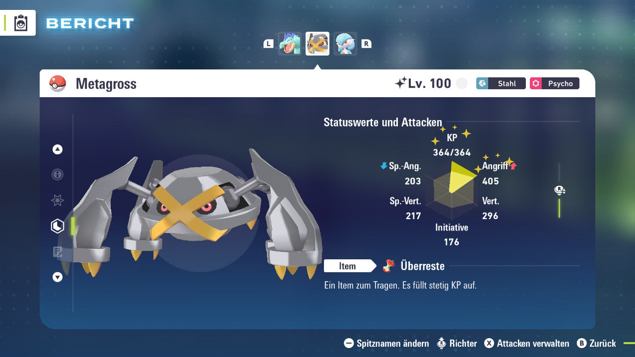 Ranked Team Nr. 3: #160 Impergator #376 Metagross #282 Guardevoir PVP ZA