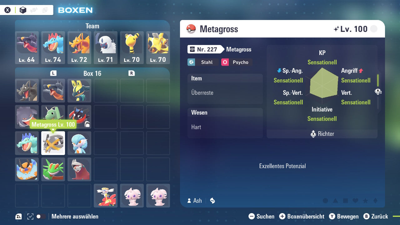 Ranked Team Nr. 3: #160 Impergator #376 Metagross #282 Guardevoir PVP ZA