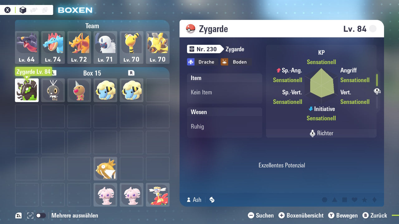 #718 Zygarde 50-Zellen PVE ZA