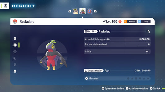 Ranked Team Nr. 11: #701 Resladero #121 Starmie #306 Stolloss PVP ZA