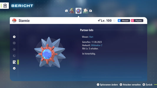 #121 Starmie PVP ZA