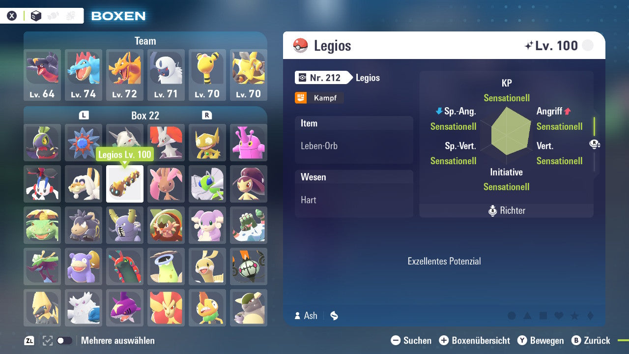 Ranked Team Nr. 12: #670 AZ-Floette #780 Sen-Long #870 Legios PVP ZA