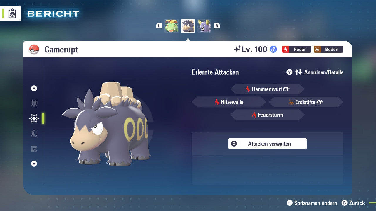Ranked Team Nr. 13: #003 Bisaflor #323 Camerupt #127 Pinsir PVP ZA
