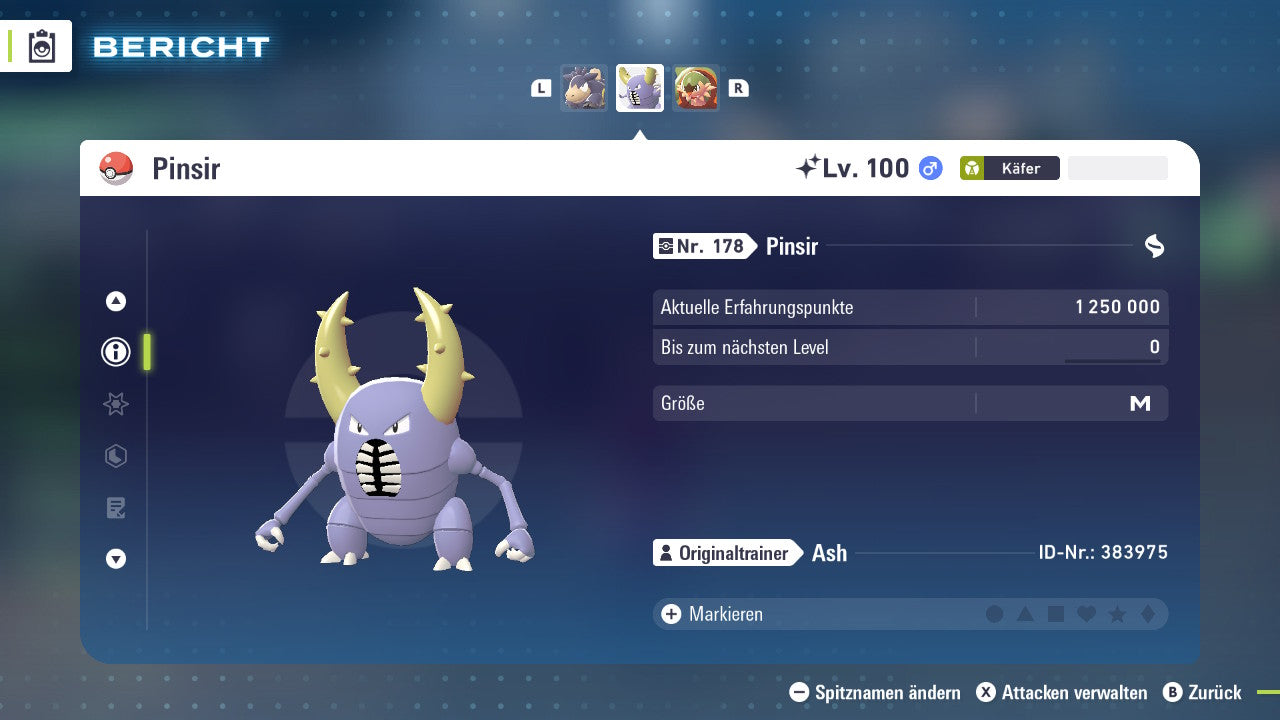 Ranked Team Nr. 13: #003 Bisaflor #323 Camerupt #127 Pinsir PVP ZA
