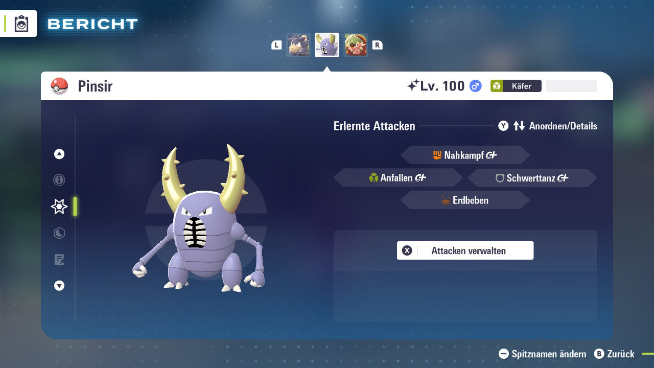 Ranked Team Nr. 13: #003 Bisaflor #323 Camerupt #127 Pinsir PVP ZA