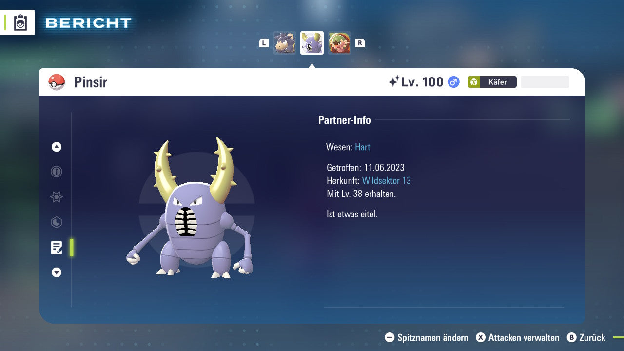 Ranked Team Nr. 13: #003 Bisaflor #323 Camerupt #127 Pinsir PVP ZA