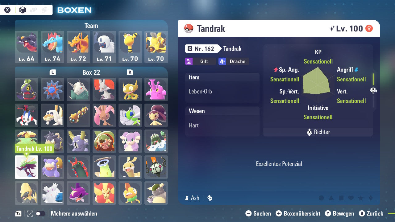 Ranked Team Nr. 14: #691 Tandrak #080 Lahmus #545 Cerapendra PVP ZA