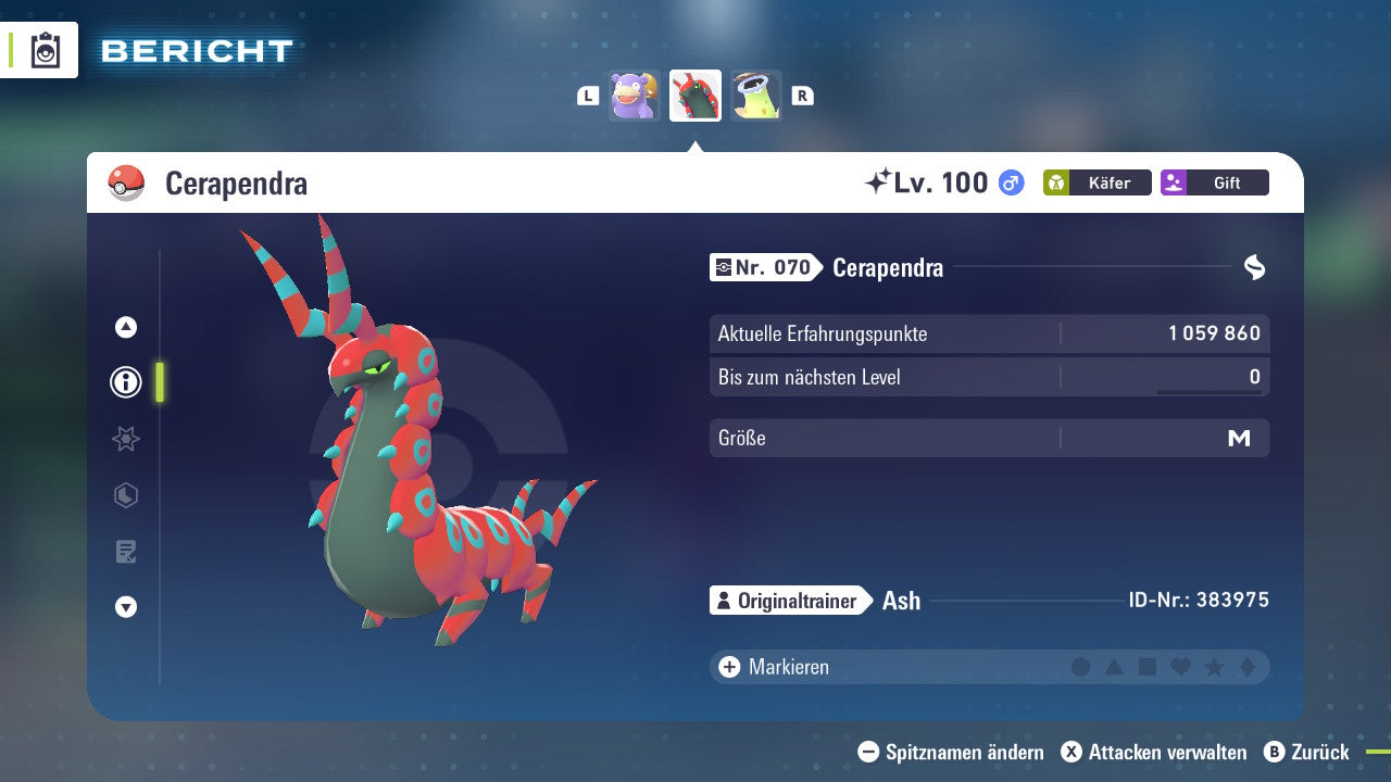Ranked Team Nr. 14: #691 Tandrak #080 Lahmus #545 Cerapendra PVP ZA
