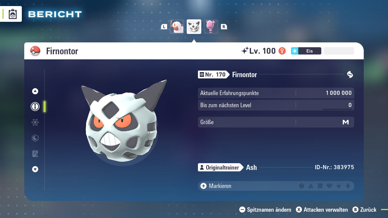 Ranked Team Nr. 21 : #359 Absol #362 Firnontor #181 Ampharos PVP ZA