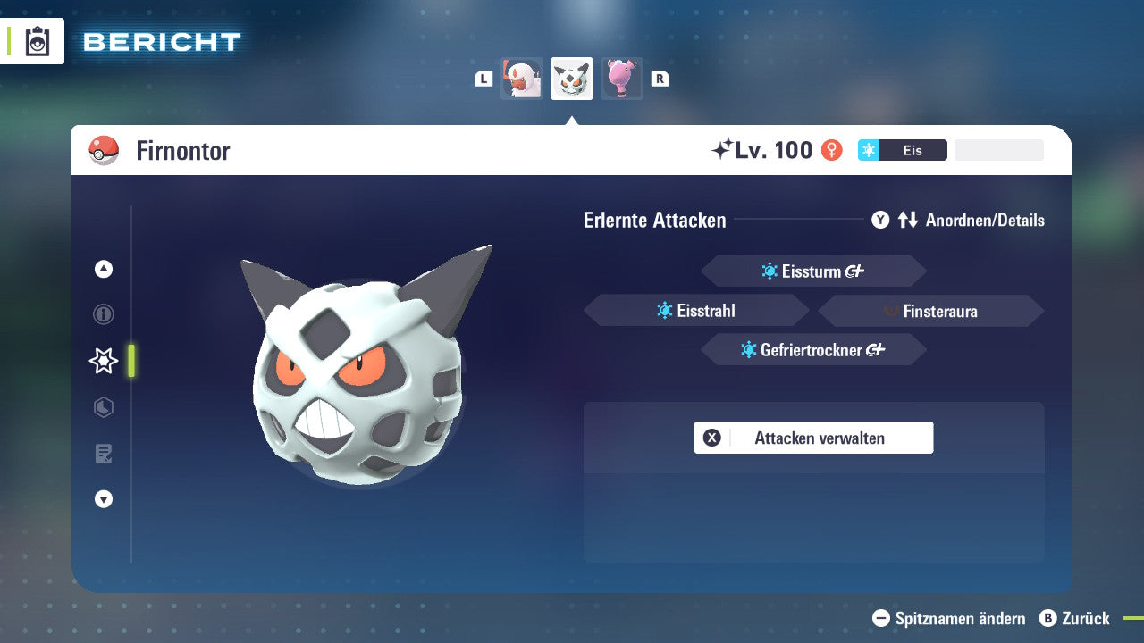 Ranked Team Nr. 21 : #359 Absol #362 Firnontor #181 Ampharos PVP ZA
