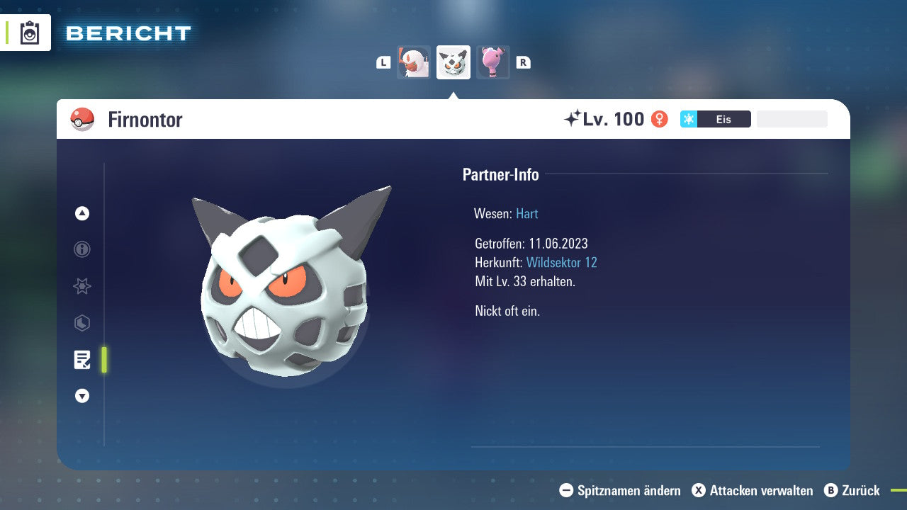 Ranked Team Nr. 21 : #359 Absol #362 Firnontor #181 Ampharos PVP ZA