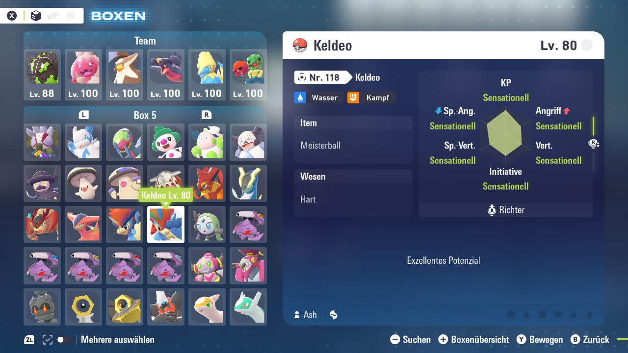 #647 Keldeo-Resolutform PVE ZA
