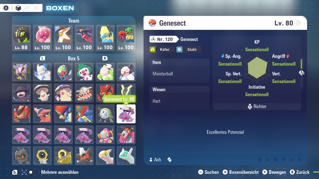 #649 Genesect PVE ZA