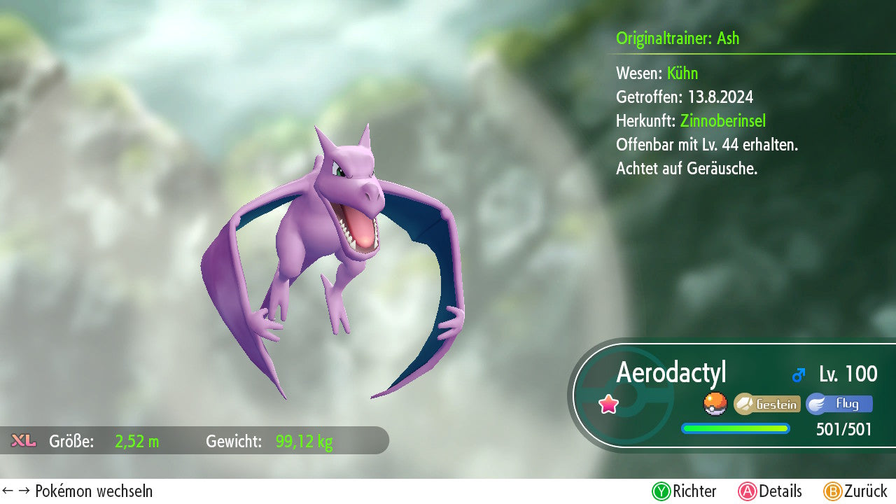#142 Aerodactyl LGPE