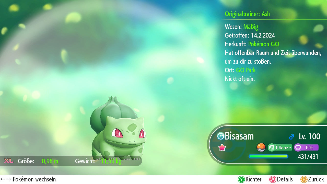 #001 Bisasam LGPE