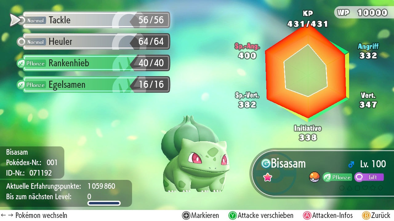 #001 Bisasam LGPE