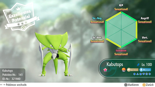 #141 Kabutops LGPE