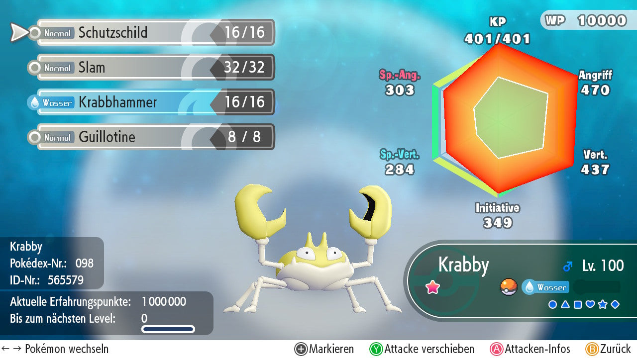 #098 Krabby LGPE