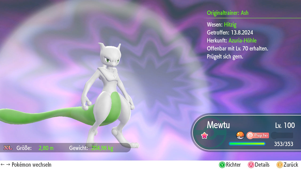 #150 Mewtu LGPE
