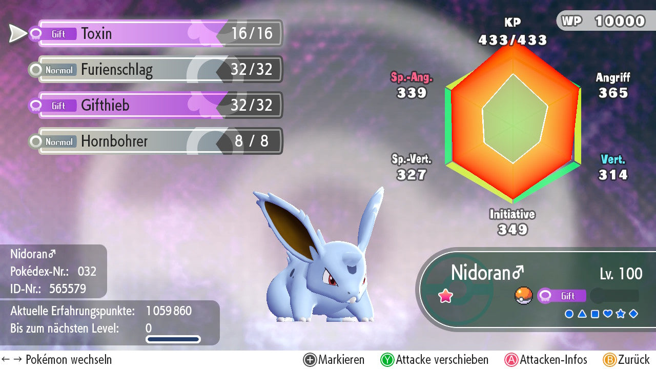#032 Nidoran Männlich LGPE