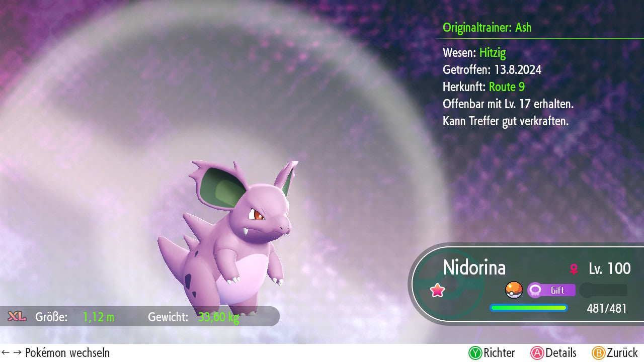#030 Nidorina LGPE