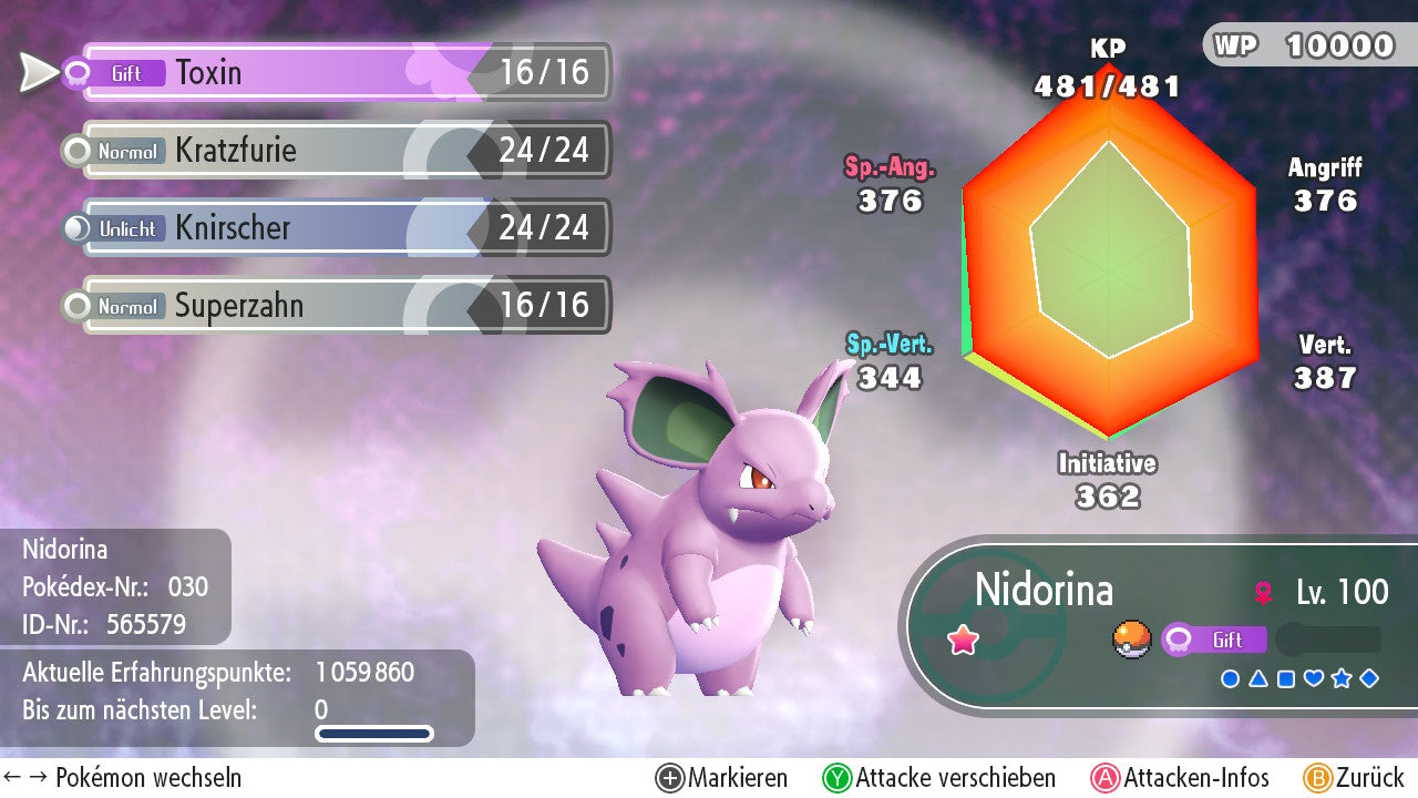 #030 Nidorina LGPE