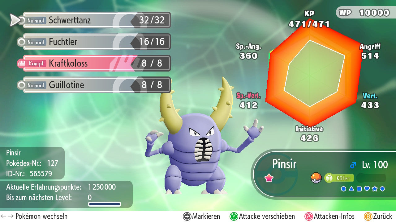 #127 Pinsir LGPE