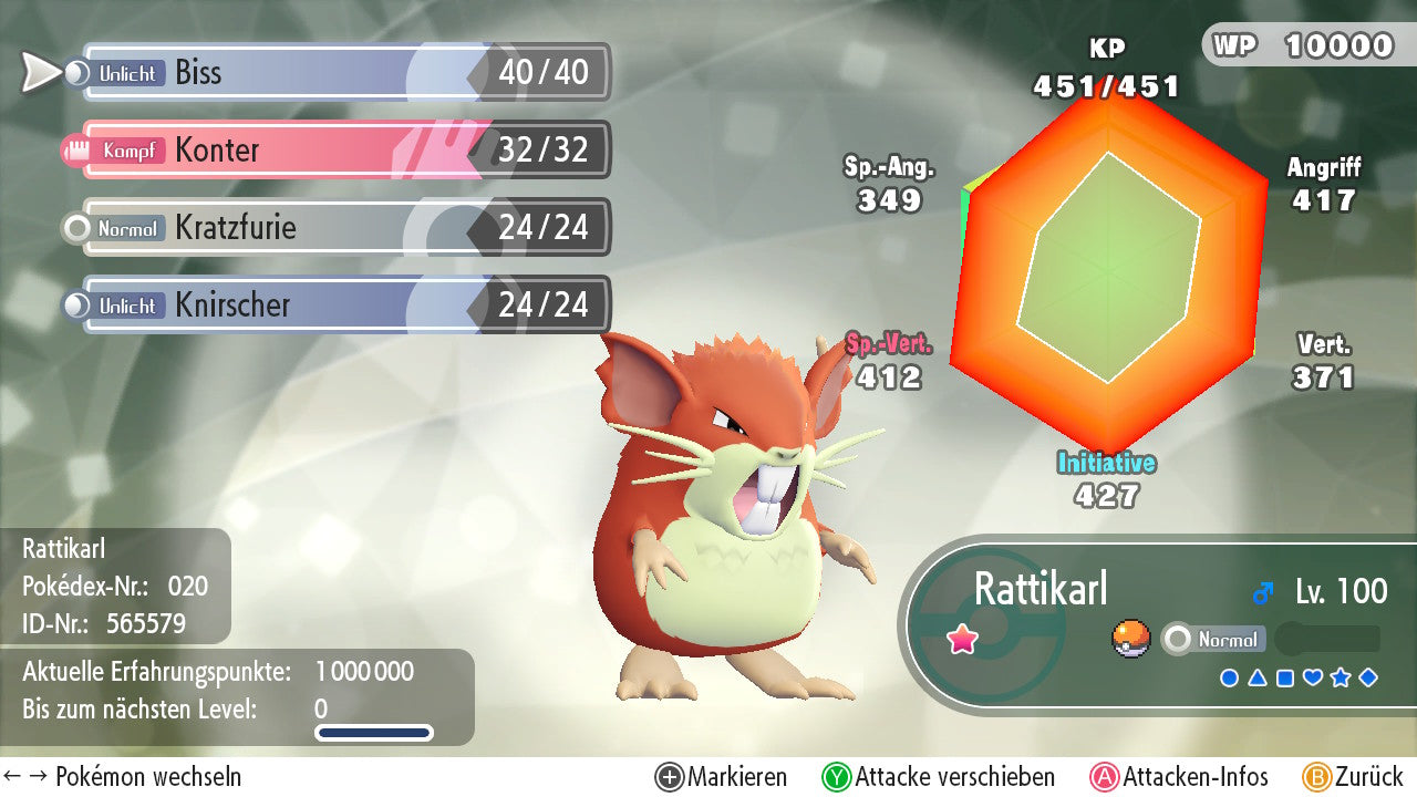 #020 Raticate LGPE