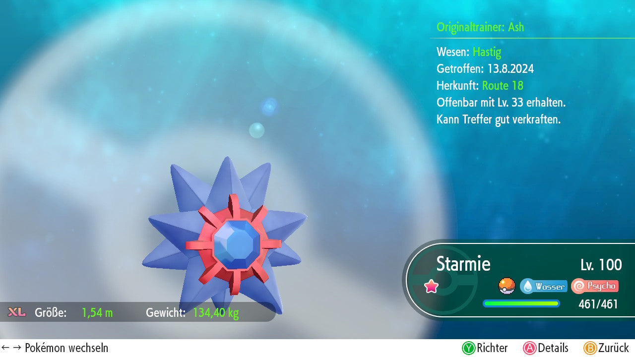 #121 Starmie LGPE